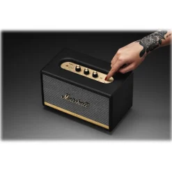 Marshall - Acton II - Voice Google - Black - Bluetooth Speaker - Iconic Classic Premium High Quality Speaker - Avvenice