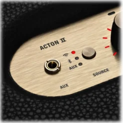 Marshall - Acton II - Voice Google - Black - Bluetooth Speaker - Iconic Classic Premium High Quality Speaker - Avvenice