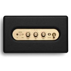 Marshall - Acton III - Black and Brass - Portable Bluetooth Speaker - Iconic Classic Premium High Quality Speaker - Avvenice