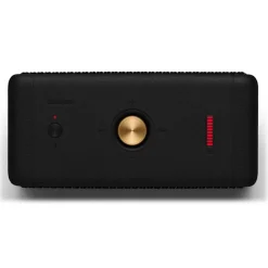 Marshall - Emberton - Black & Brass - Portable Bluetooth Speaker - Iconic Classic Premium High Quality Speaker - Avvenice