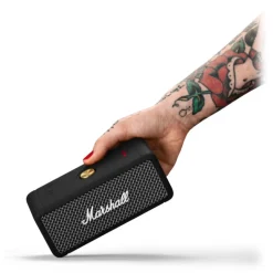 Marshall - Emberton - Black - Portable Bluetooth Speaker - Iconic Classic Premium High Quality Speaker - Avvenice