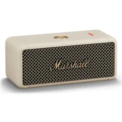 Marshall - Emberton - Cream - Portable Bluetooth Speaker - Iconic Classic Premium High Quality Speaker - Avvenice