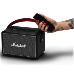 Marshall - Kilburn II - Black - Portable Bluetooth Speaker - Iconic Classic Premium High Quality Speaker - Avvenice
