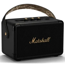 Marshall - Kilburn II - Black & Brass - Portable Bluetooth Speaker - Iconic Classic Premium High Quality Speaker - Avvenice
