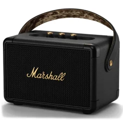 Marshall - Kilburn II - Black & Brass - Portable Bluetooth Speaker - Iconic Classic Premium High Quality Speaker - Avvenice