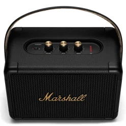 Marshall - Kilburn II - Black & Brass - Portable Bluetooth Speaker - Iconic Classic Premium High Quality Speaker - Avvenice