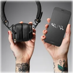 Marshall - Major III Bluetooth - Black - Bluetooth Wireless Headphones - Iconic Classic Premium High Quality Headphones - Avvenice