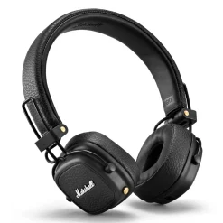Marshall - Major III Bluetooth - Black - Bluetooth Wireless Headphones - Iconic Classic Premium High Quality Headphones - Avvenice