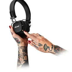 Marshall - Major III Bluetooth - Black - Bluetooth Wireless Headphones - Iconic Classic Premium High Quality Headphones - Avvenice