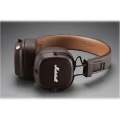 Marshall - Major III Bluetooth - Brown - Bluetooth Wireless Headphones - Iconic Classic Premium High Quality Headphones - Avvenice