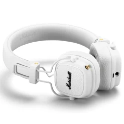 Marshall - Major III Bluetooth - White - Bluetooth Wireless Headphones - Iconic Classic Premium High Quality Headphones - Avvenice