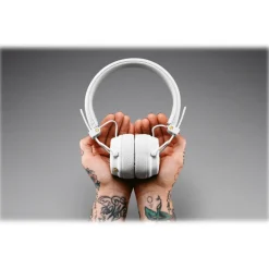Marshall - Major III Bluetooth - White - Bluetooth Wireless Headphones - Iconic Classic Premium High Quality Headphones - Avvenice