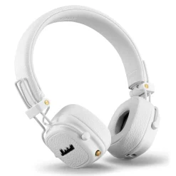Marshall - Major III Bluetooth - White - Bluetooth Wireless Headphones - Iconic Classic Premium High Quality Headphones - Avvenice