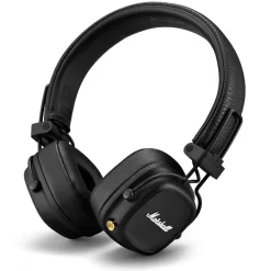 Marshall - Major IV - Black - Bluetooth Headphones - Iconic Classic Premium High Quality Headphones - Avvenice