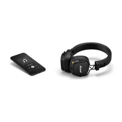 Marshall - Major IV - Black - Bluetooth Headphones - Iconic Classic Premium High Quality Headphones - Avvenice