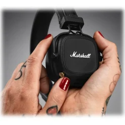 Marshall - Major IV - Black - Bluetooth Headphones - Iconic Classic Premium High Quality Headphones - Avvenice