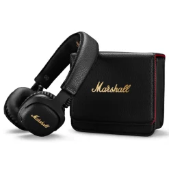 Marshall - Mid A.N.C. - Black - Bluetooth Wireless Headphones - Iconic Classic Premium High Quality Headphones - Avvenice