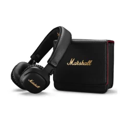 Marshall - Mid A.N.C. - Black - Bluetooth Wireless Headphones - Iconic Classic Premium High Quality Headphones - Avvenice