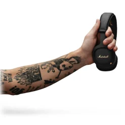 Marshall - Mid A.N.C. - Black - Bluetooth Wireless Headphones - Iconic Classic Premium High Quality Headphones - Avvenice