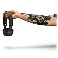 Marshall - Mid Bluetooth - Black - Bluetooth Wireless Headphones - Iconic Classic Premium High Quality Headphones - Avvenice