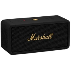Marshall - Middleton - Black Brass - Portable Bluetooth Speaker - Iconic Classic Premium High Quality Speaker - Avvenice