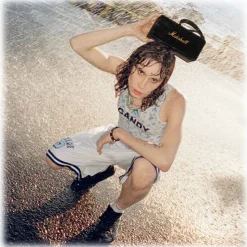 Marshall - Middleton - Black Brass - Portable Bluetooth Speaker - Iconic Classic Premium High Quality Speaker - Avvenice