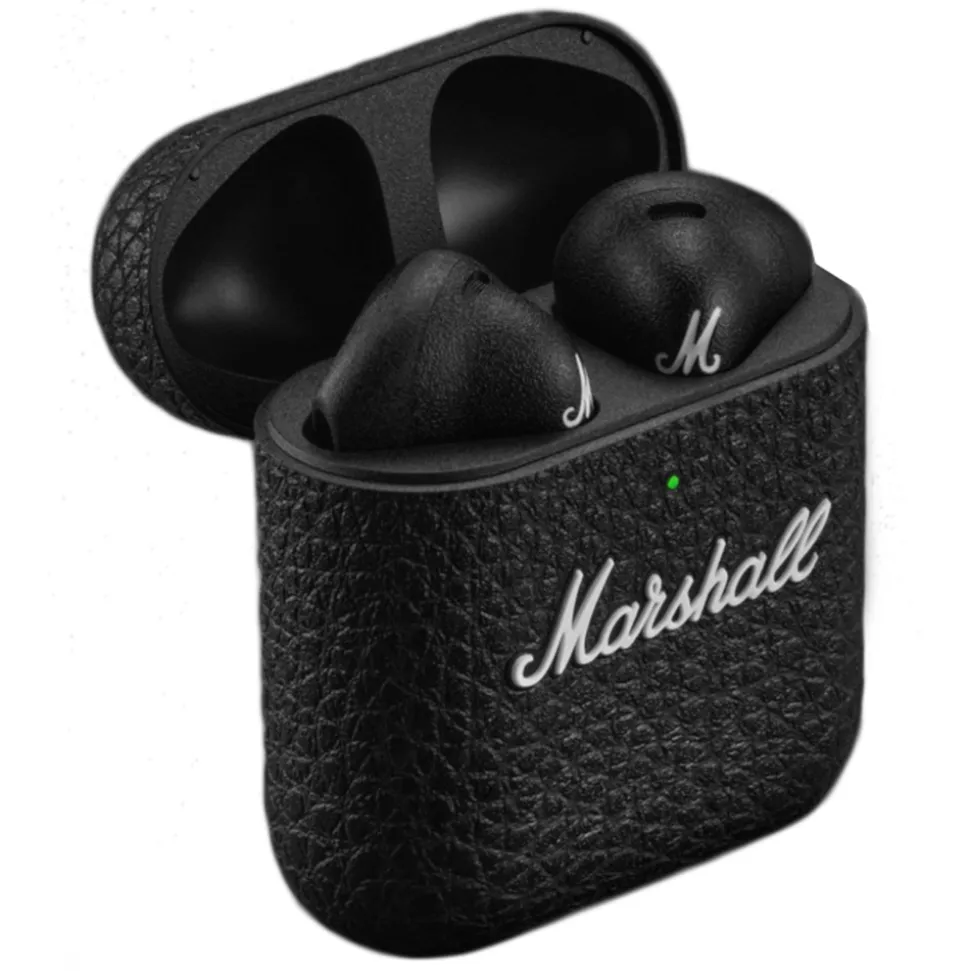 Marshall - Minor IV - Black - In-Ear Headphone - Iconic Classic Premium High Quality Speaker - Avvenice
