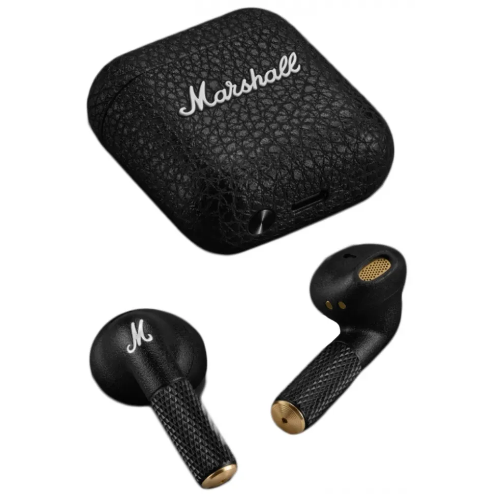 Marshall - Minor IV - Black - In-Ear Headphone - Iconic Classic Premium High Quality Speaker - Avvenice
