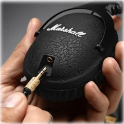 Marshall - Monitor Bluetooth - Black - Bluetooth Wireless Headphones - Iconic Classic Premium High Quality Headphones - Avvenice