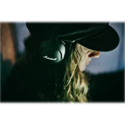 Marshall - Monitor Bluetooth - Black - Bluetooth Wireless Headphones - Iconic Classic Premium High Quality Headphones - Avvenice