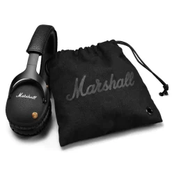 Marshall - Monitor Bluetooth - Black - Bluetooth Wireless Headphones - Iconic Classic Premium High Quality Headphones - Avvenice