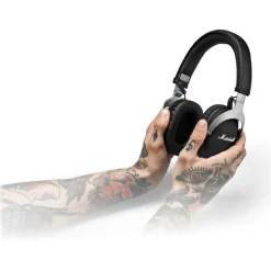 Marshall - Monitor Steel Edition - Black - Headphones - Iconic Classic Premium High Quality Headphones - Avvenice