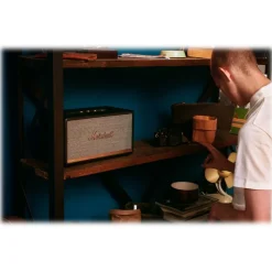 Marshall - Stanmore II - Voice Google - Black - Bluetooth Speaker - Iconic Classic Premium High Quality Speaker - Avvenice