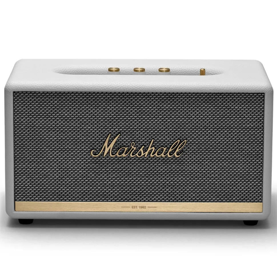 Marshall - Stanmore II - White - Bluetooth Speaker - Iconic Classic Premium High Quality Speaker - Avvenice