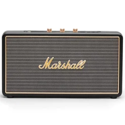 Marshall - Stockwell - Black - Bluetooth Speaker - Iconic Classic Premium High Quality Speaker - Avvenice
