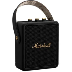 Marshall - Stockwell II - Black Brass - Portable Bluetooth Speaker - Iconic Classic Premium High Quality Speaker - Avvenice