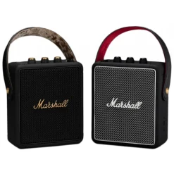 Marshall - Stockwell II - Black Brass - Portable Bluetooth Speaker - Iconic Classic Premium High Quality Speaker - Avvenice