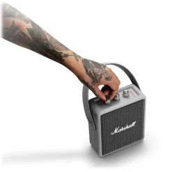 Marshall - Stockwell II - Grey - Portable Bluetooth Speaker - Iconic Classic Premium High Quality Speaker - Avvenice