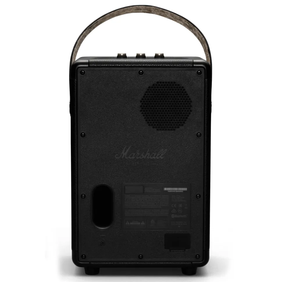 Marshall - Tufton - Black and Brass - Portable Bluetooth Speaker - Iconic Classic Premium High Quality Speaker - Avvenice