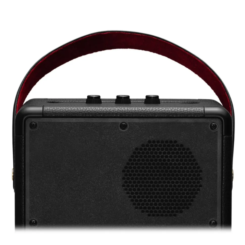 Marshall - Tufton - Black and Brass - Portable Bluetooth Speaker - Iconic Classic Premium High Quality Speaker - Avvenice