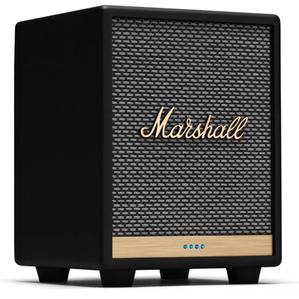 Marshall - Uxbridge Voice with Amazon Alexa - Black - Portable Bluetooth Speaker - Iconic Classic Premium High Quality Speaker - Avvenice
