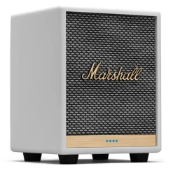 Marshall - Uxbridge Voice with Amazon Alexa - White - Portable Bluetooth Speaker - Iconic Classic Premium High Quality Speaker - Avvenice