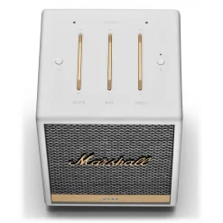 Marshall - Uxbridge Voice with Amazon Alexa - White - Portable Bluetooth Speaker - Iconic Classic Premium High Quality Speaker - Avvenice