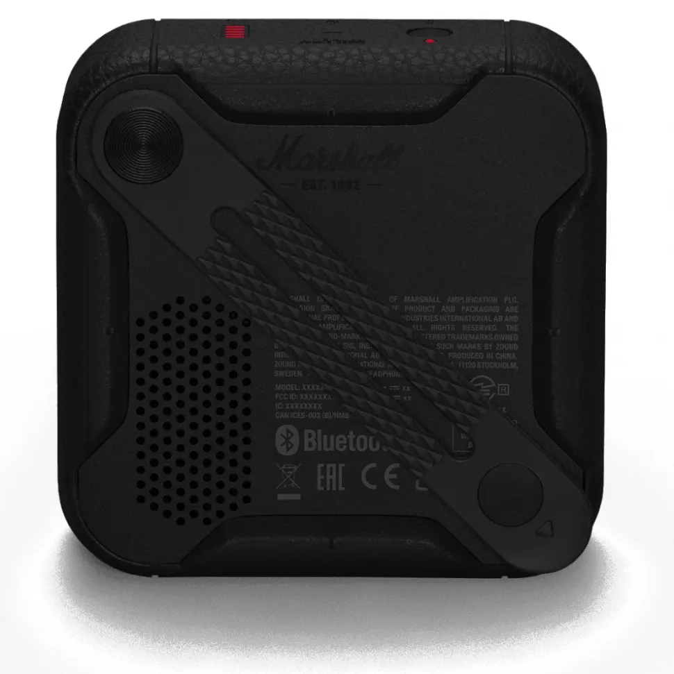 Marshall - Willen - Black and Brass - Portable Bluetooth Speaker - Iconic Classic Premium High Quality Speaker - Avvenice