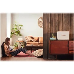 Marshall - Woburn - Black - Multi-Room Wi-Fi Speaker - Iconic Classic Premium High Quality Speaker - Avvenice