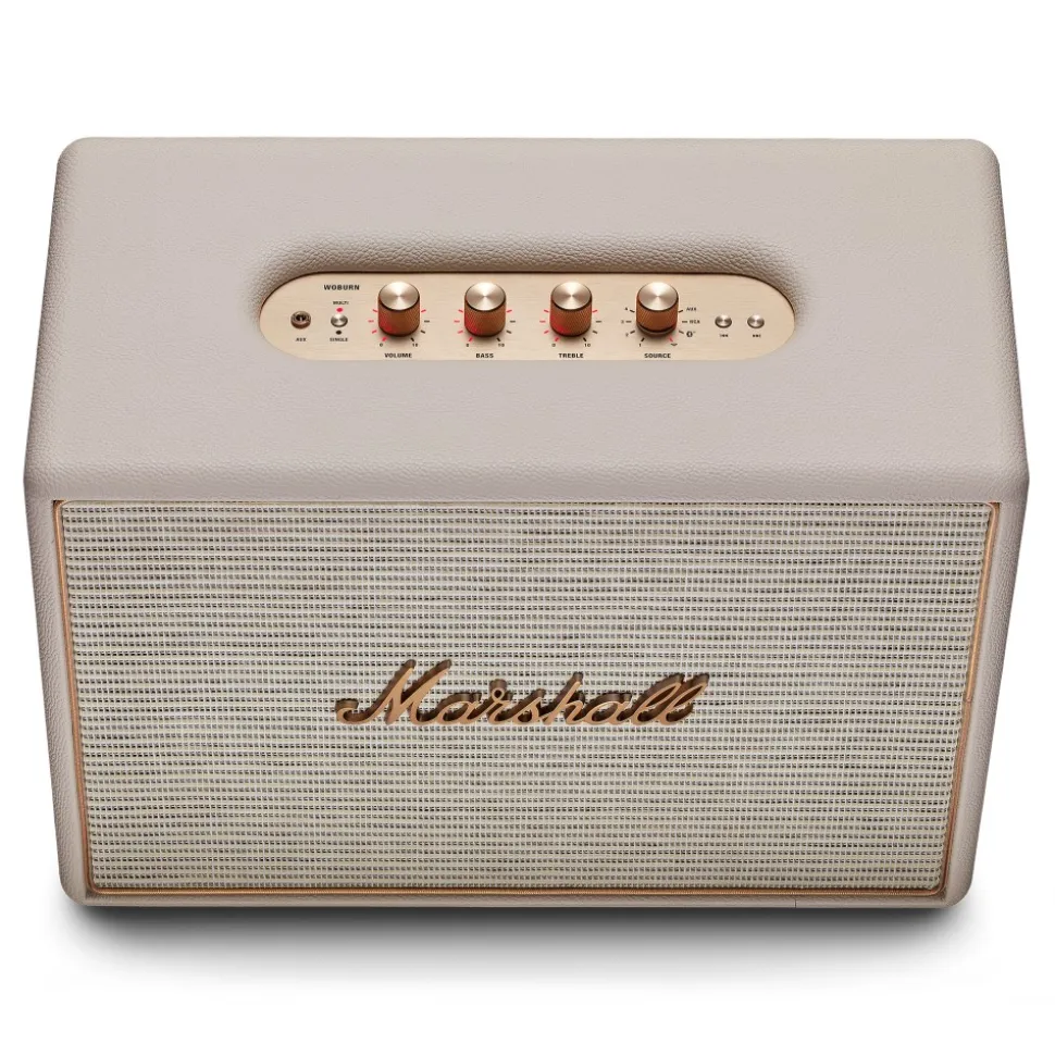 Marshall - Woburn - Cream - Multi-Room Wi-Fi Speaker - Iconic Classic Premium High Quality Speaker - Avvenice