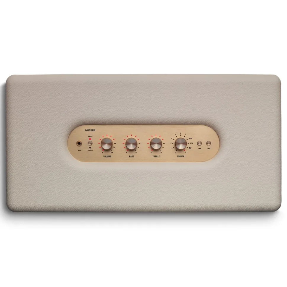 Marshall - Woburn - Cream - Multi-Room Wi-Fi Speaker - Iconic Classic Premium High Quality Speaker - Avvenice