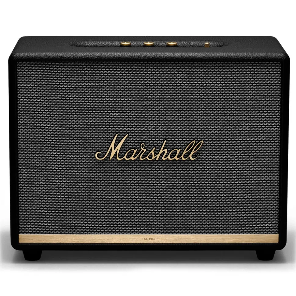 Marshall - Woburn II - Black - Bluetooth Speaker - Iconic Classic Premium High Quality Speaker - Avvenice