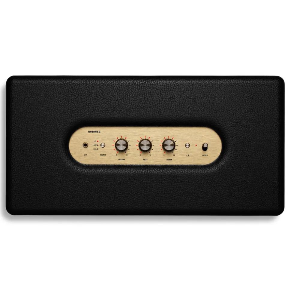 Marshall - Woburn II - Black - Bluetooth Speaker - Iconic Classic Premium High Quality Speaker - Avvenice