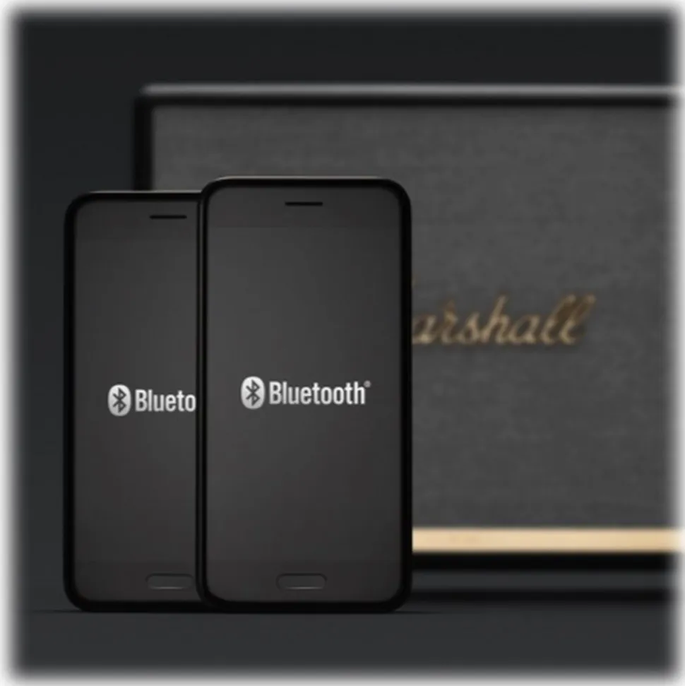 Marshall - Woburn II - Black - Bluetooth Speaker - Iconic Classic Premium High Quality Speaker - Avvenice